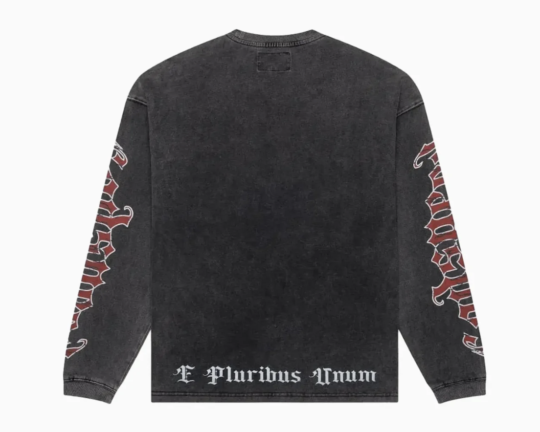 Godspeed "Balaclava SZN" Long Sleeve Tee Shirt (Black Wash)