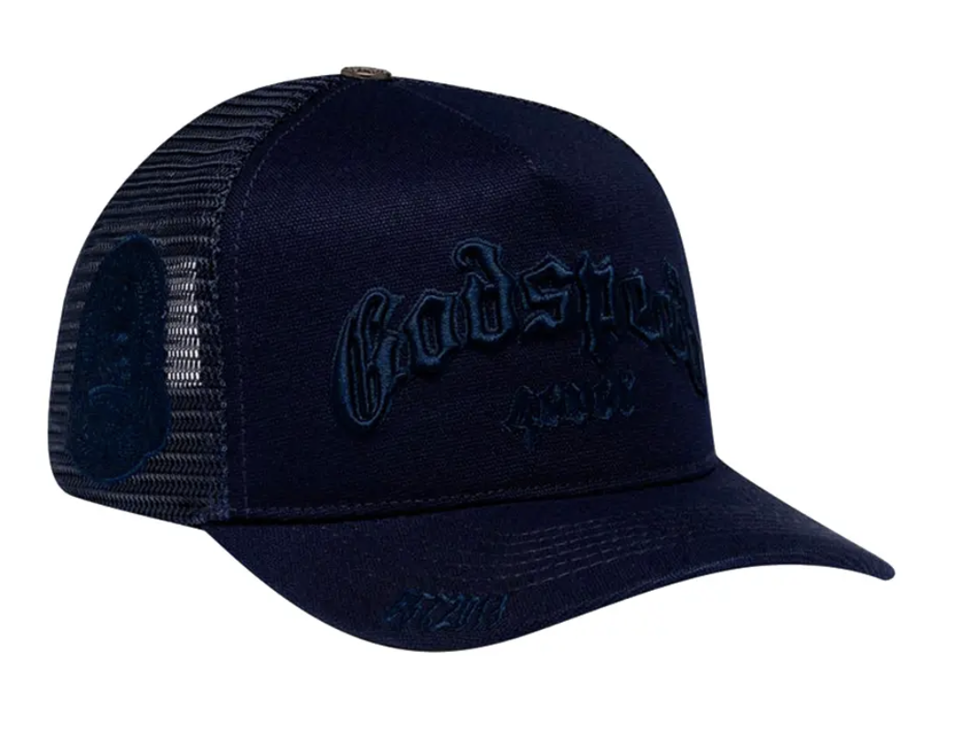 Godspeed "GS Forever" Trucker Hat (Midnight Navy)