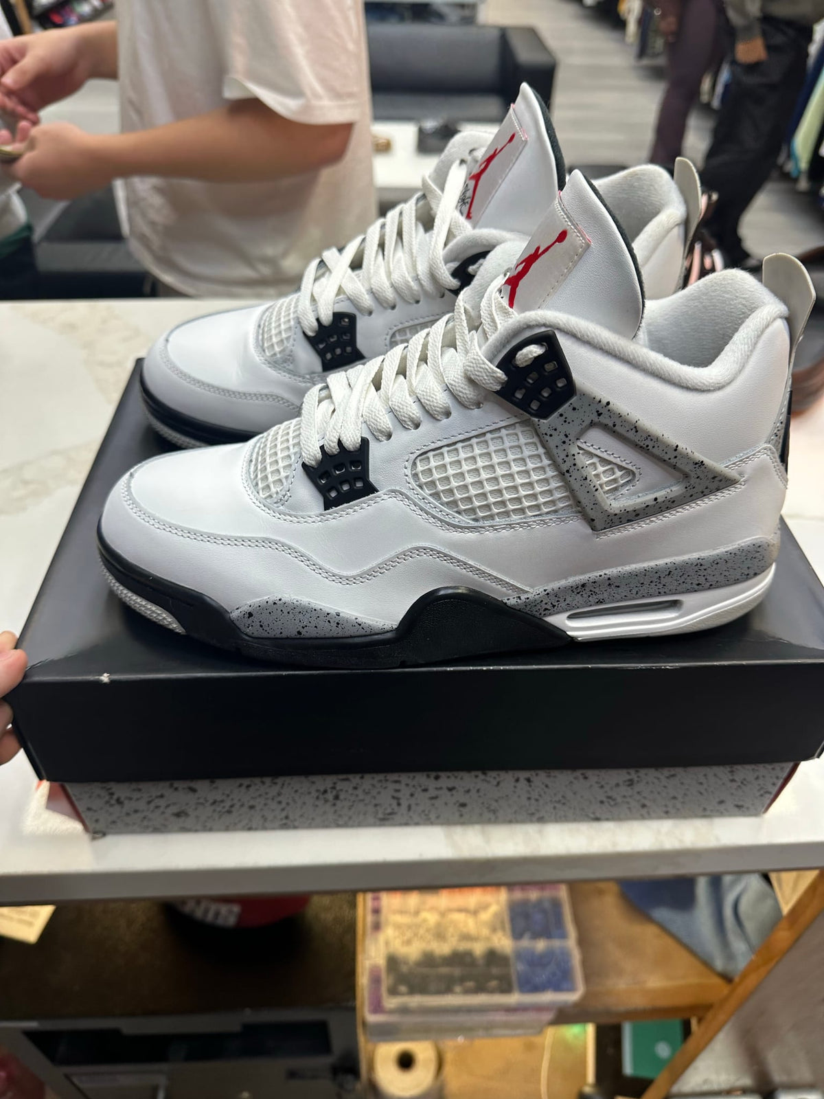 Jordan 4 Retro White Cement (2025)