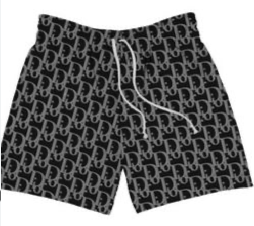 Bravest Studios Dior Shorts "Black"