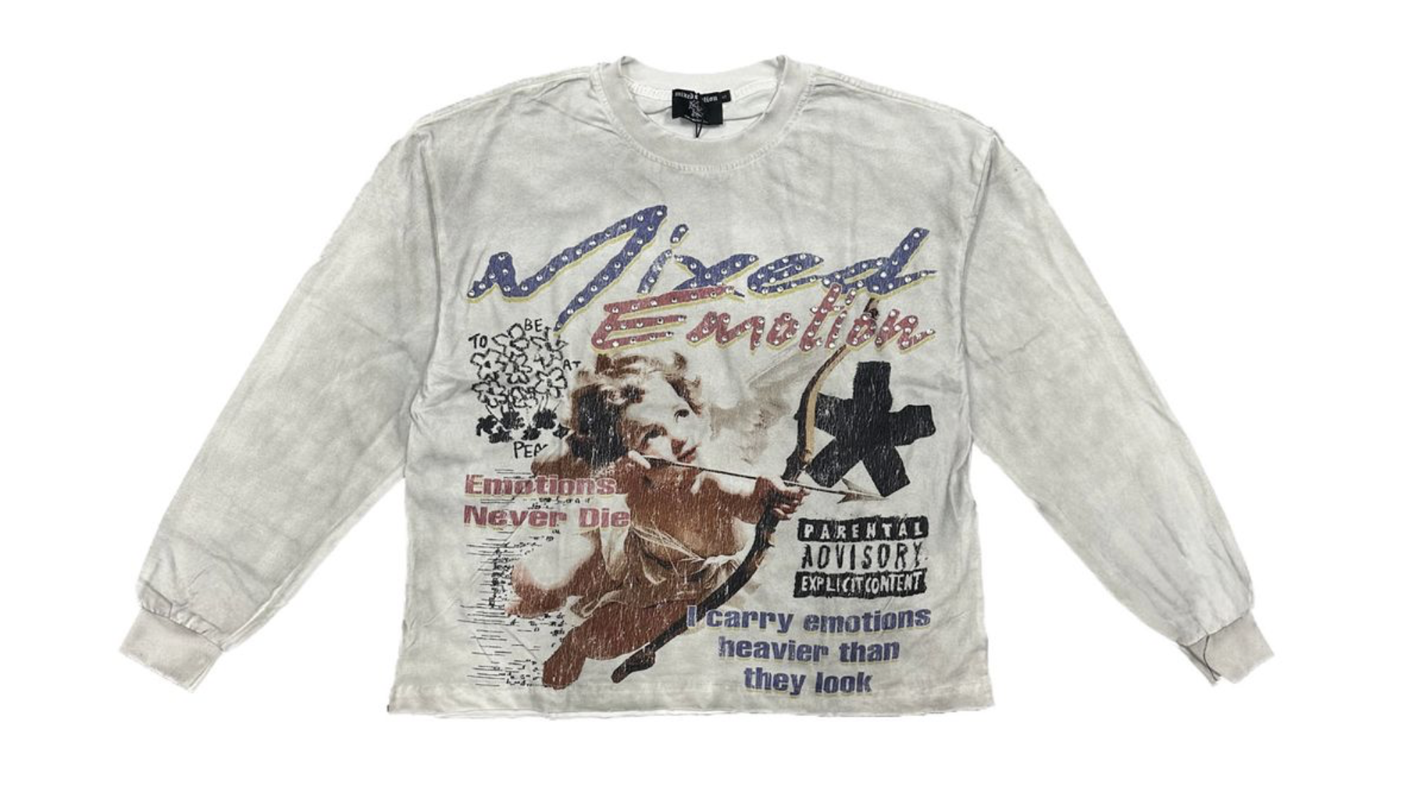 Mixed Emotions "Triplets" Long Sleeve Tee Shirt