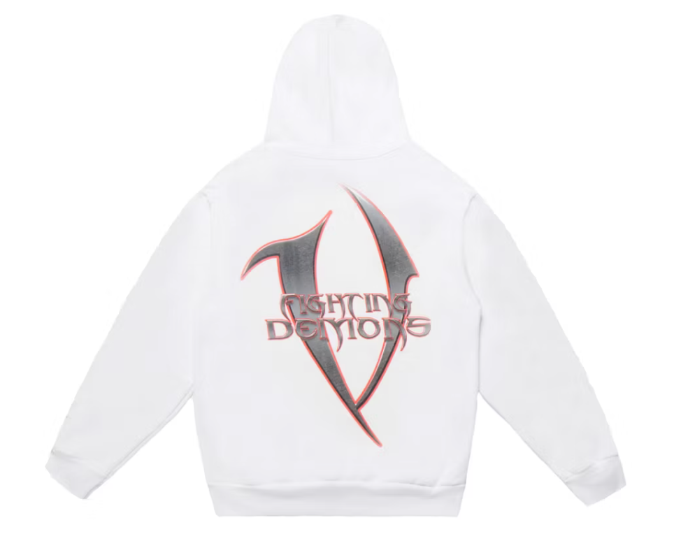 Vlone Juice Wrld Blade Hoodie White