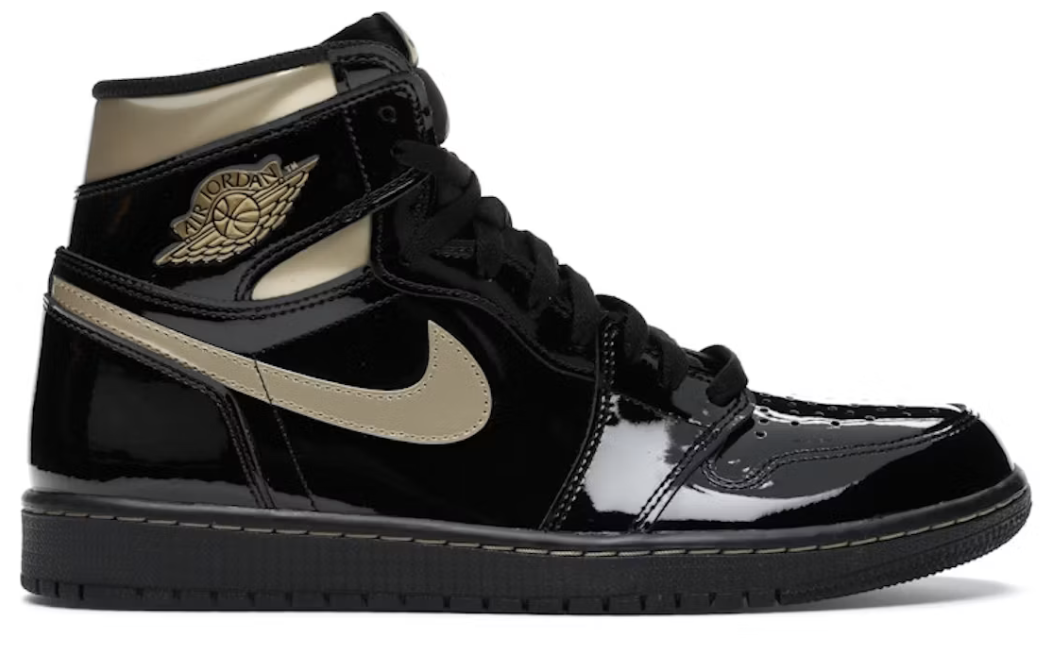 Jordan 1 Retro High "Black Metallic Gold" (2020)