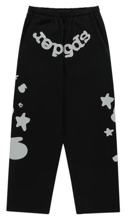 Sp5der 3M Reflective Beluga Sweatpants (Black)