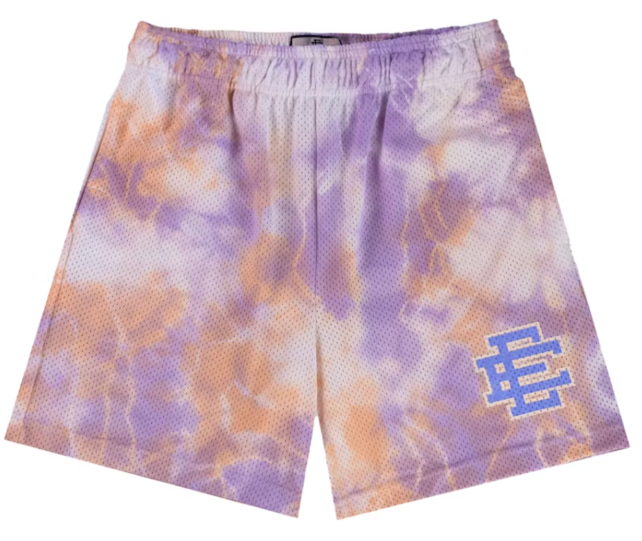 Eric Emanuel EE Basic/Core Short "Lavender Tie Dye/Blue"