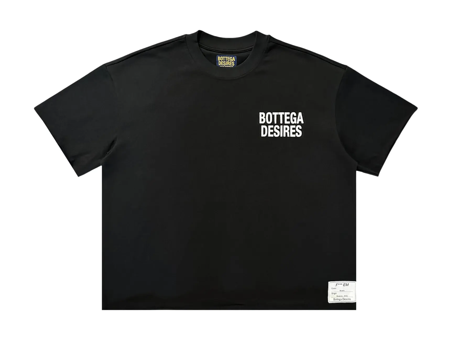 Bottega Desires F*ck Em Tee "Black"