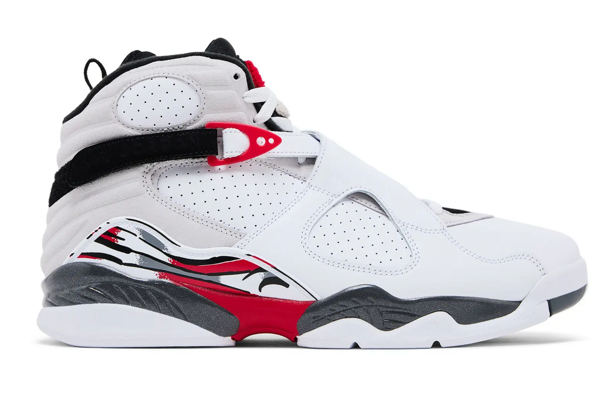 Jordan 8 Retro White True Red (2025)