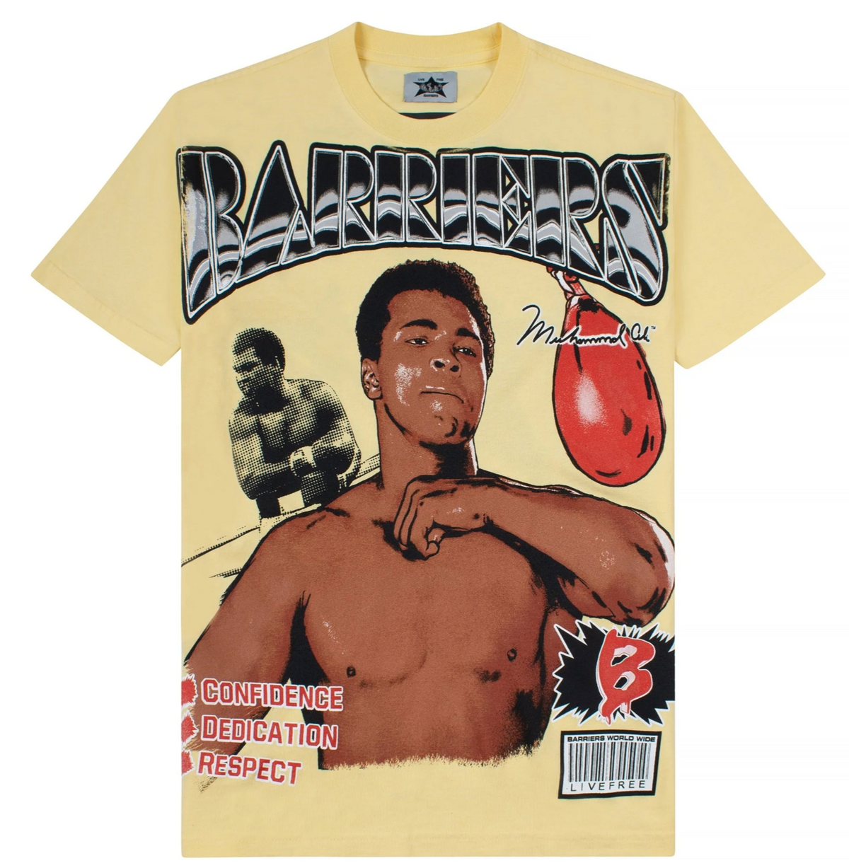 Barriers Worldwide Ali T-shirt Cream
