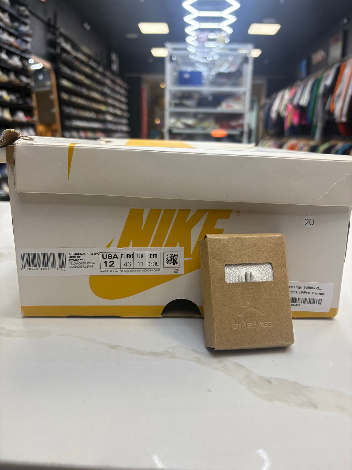 Jordan 1 Retro High Yellow Ochre