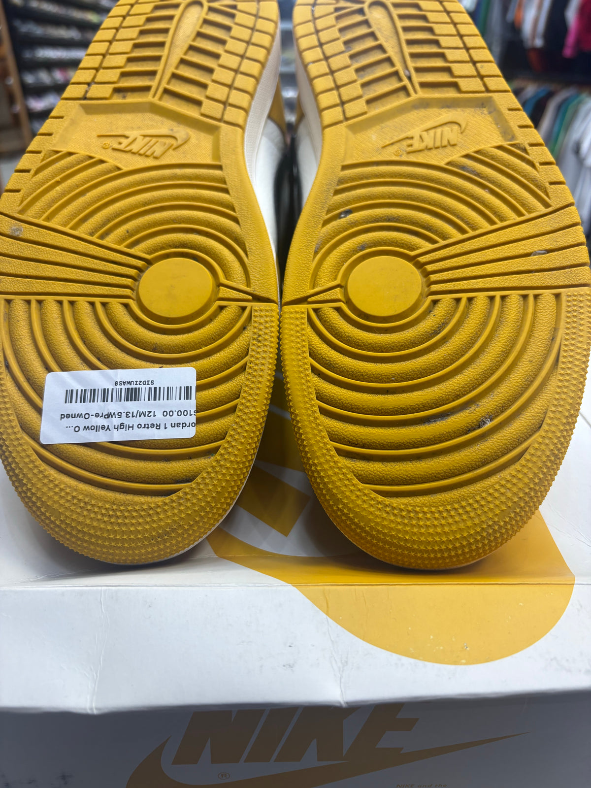 Jordan 1 Retro High Yellow Ochre