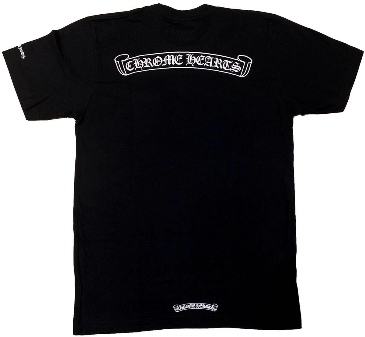 Chrome Hearts Scroll Logo T-shirt Black