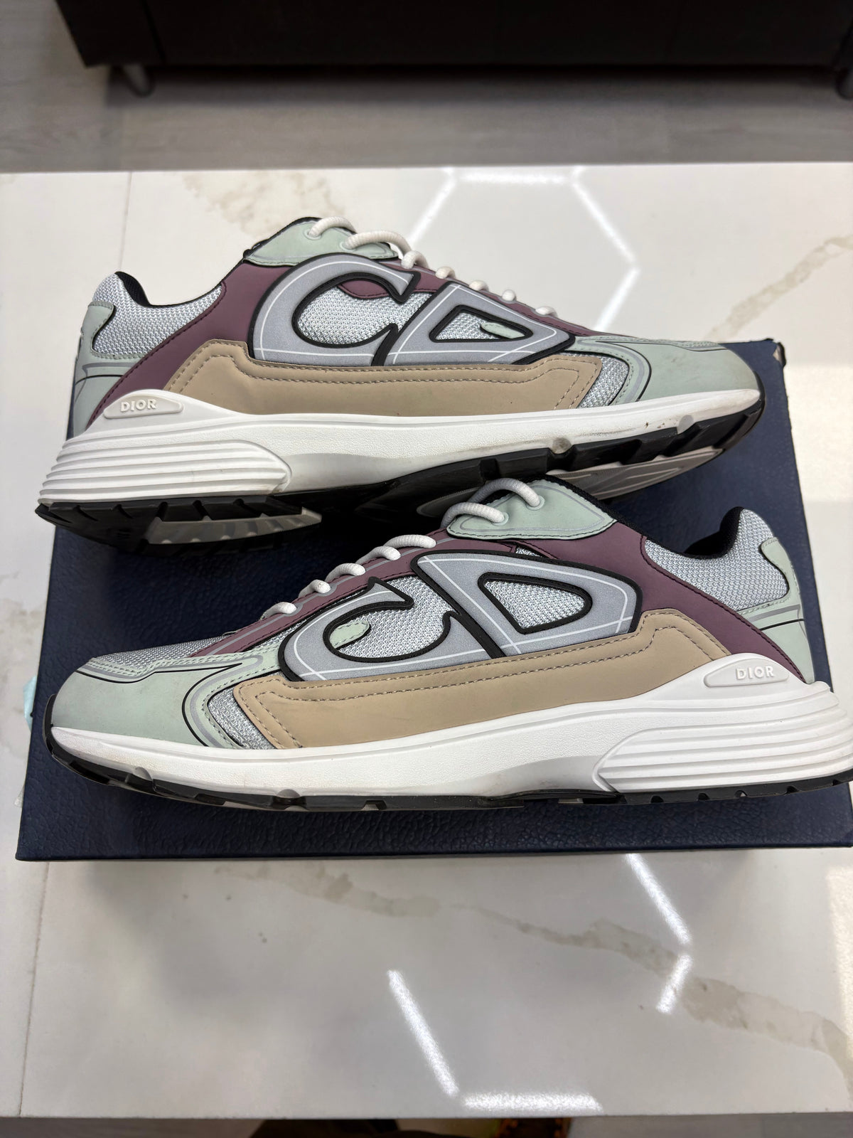 Dior B30 Light Green Purple