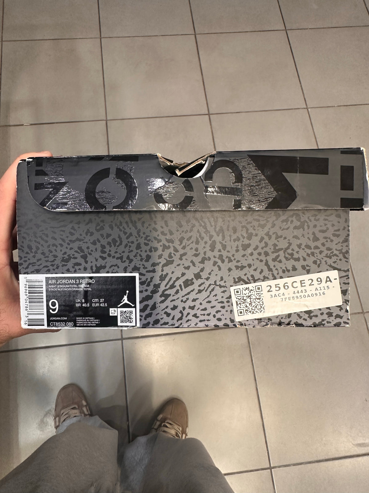 Jordan 3 Retro Fear Pack (2023)
