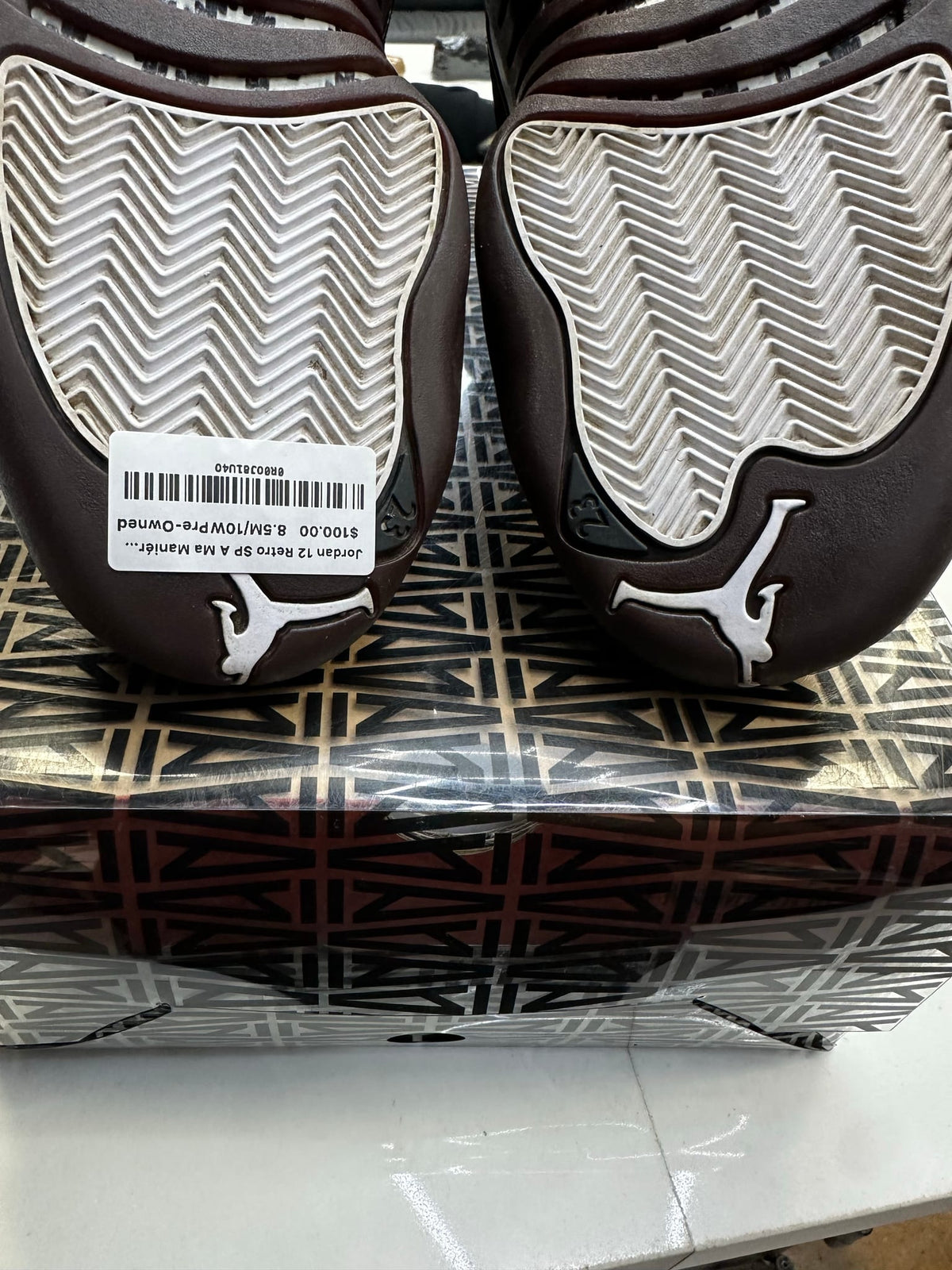 Jordan 12 Retro SP A Ma Maniére Black (Women's)
