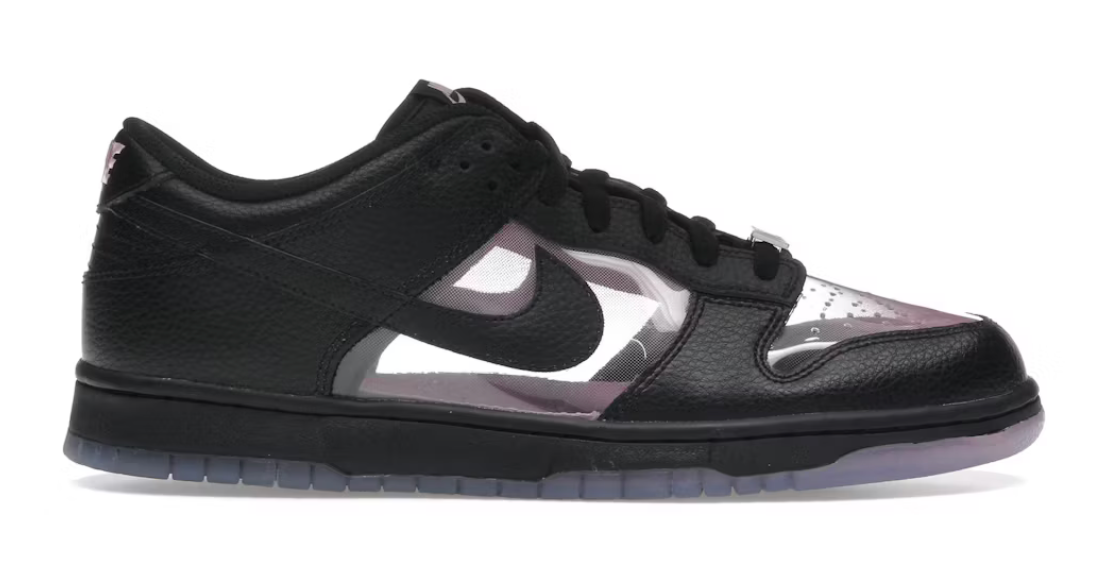 Nike Dunk Low Retro Transparent Black Pink Rise