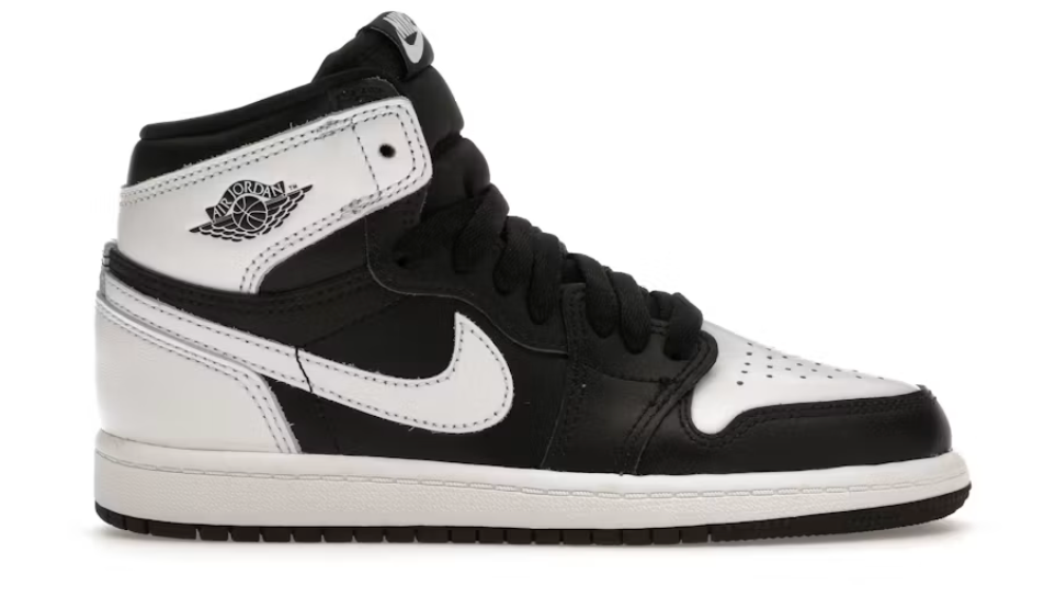 Jordan 1 Retro High OG Black White (PS)