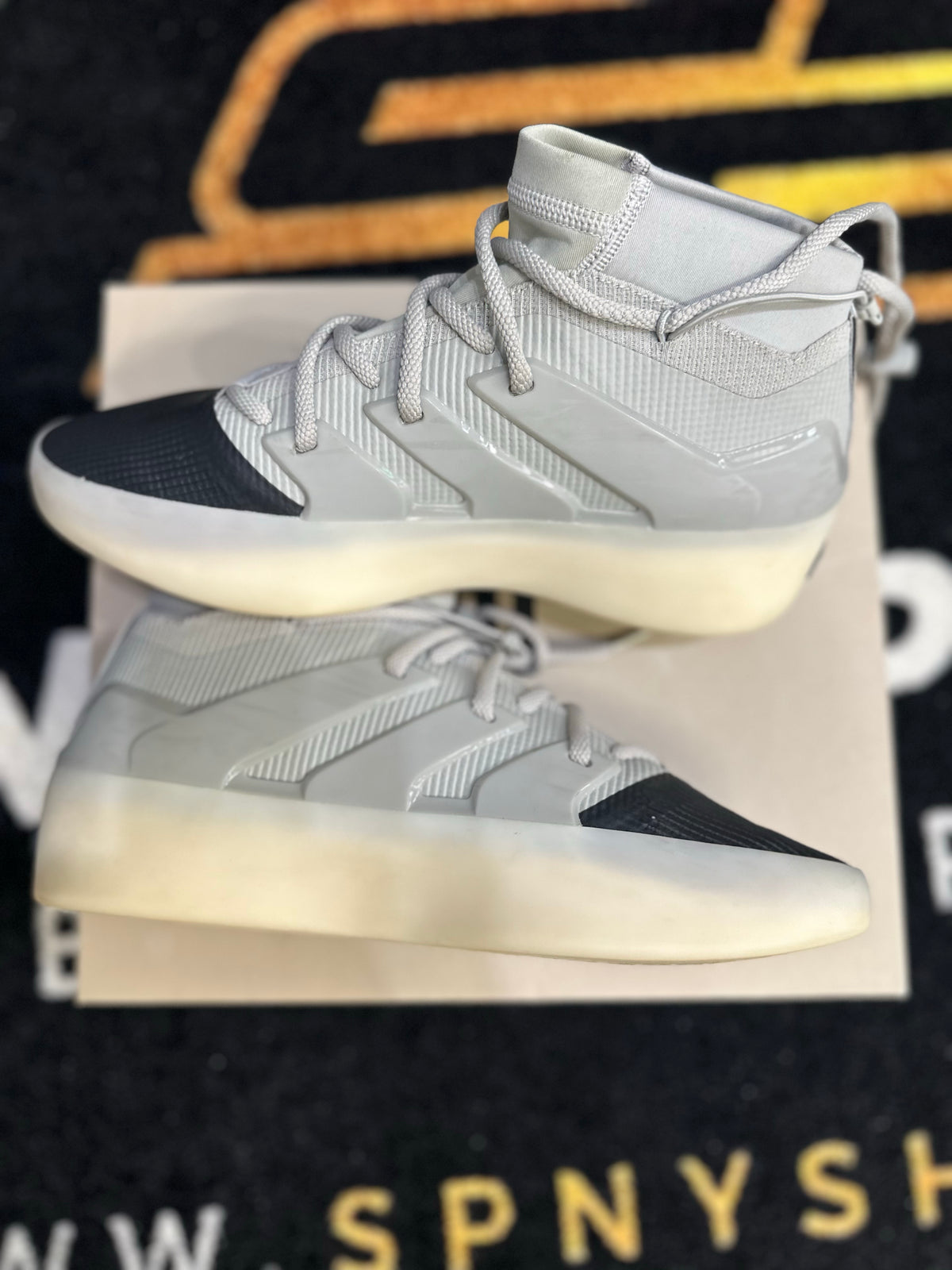 adidas Fear of God Athletics I Basketball Sesame Carbon