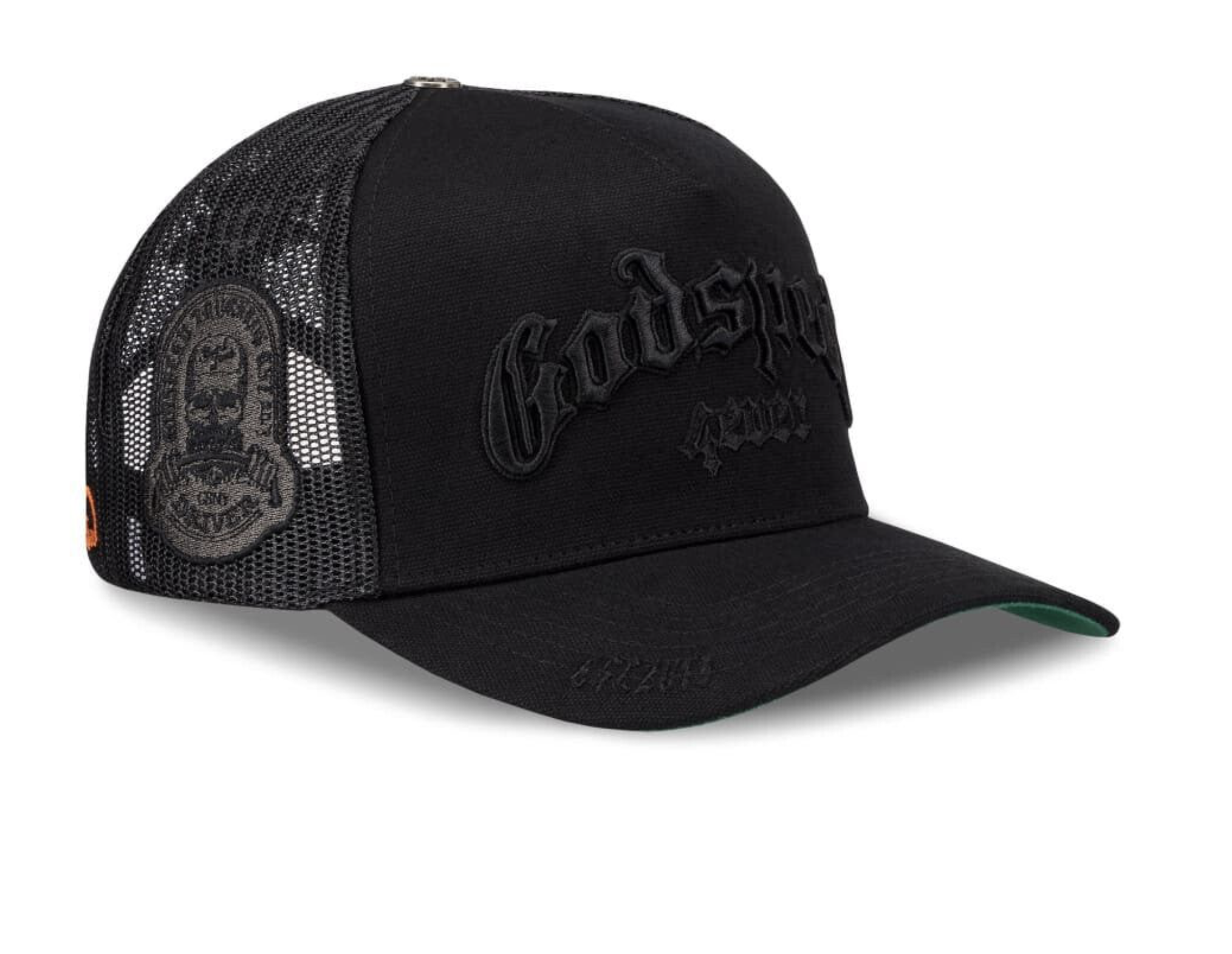 Godspeed "GS Forever" Trucker Hat (Vanta Black)