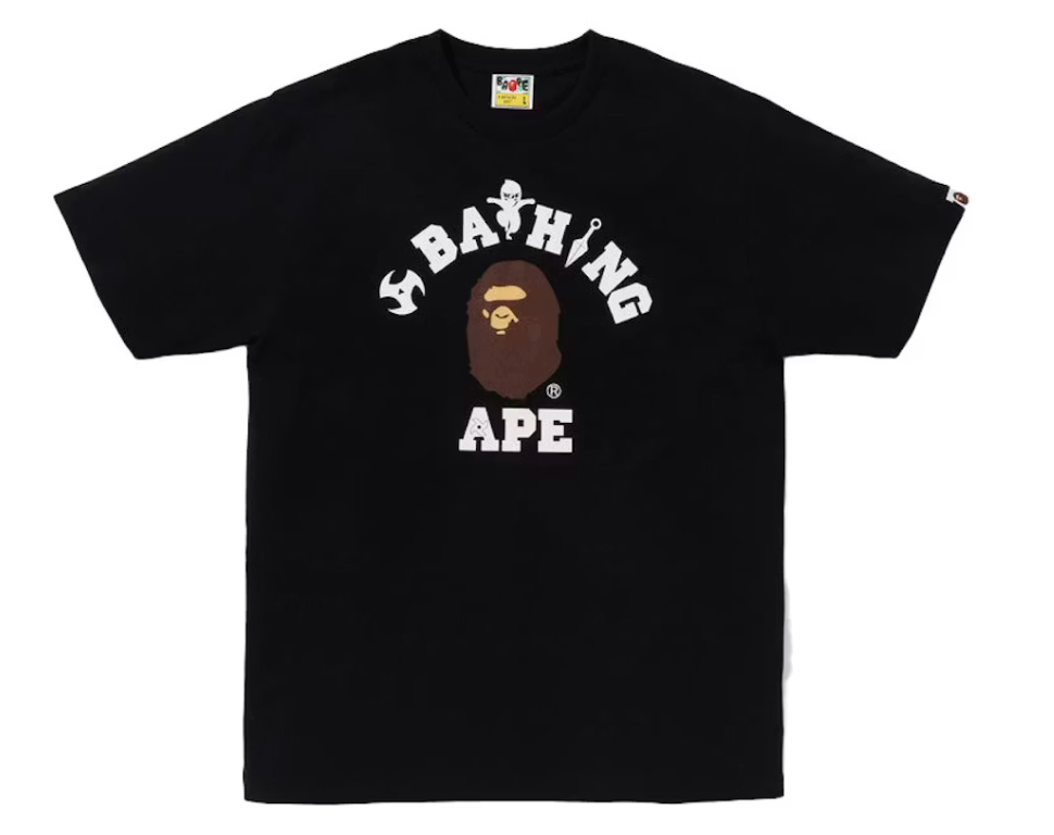 A Bathing Ape BAPE Ninja College Tee "Black" (SS23)