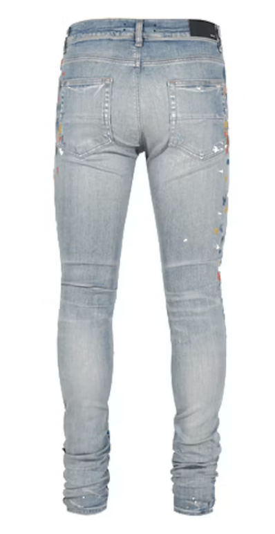 AMIRI Skinny Painter Jeans (Indigo Blue)