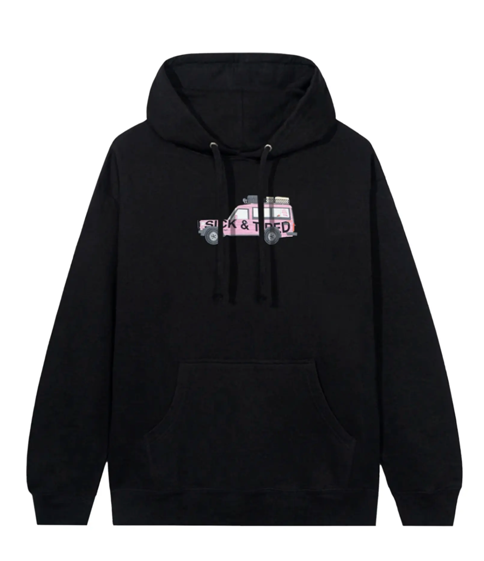 Anti Social Social Club Everyone In LA Hoodie 'Black'