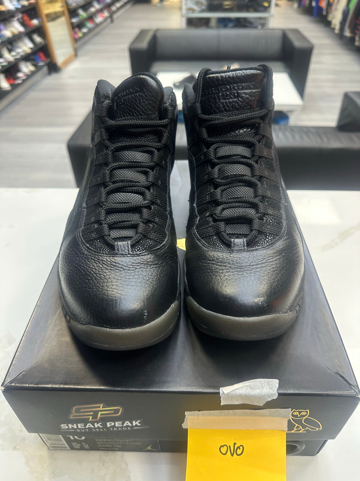 Jordan 10 Retro Drake OVO Black
