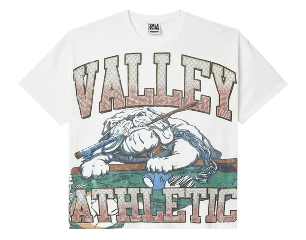 Vale Forever Polo Bling Tee White