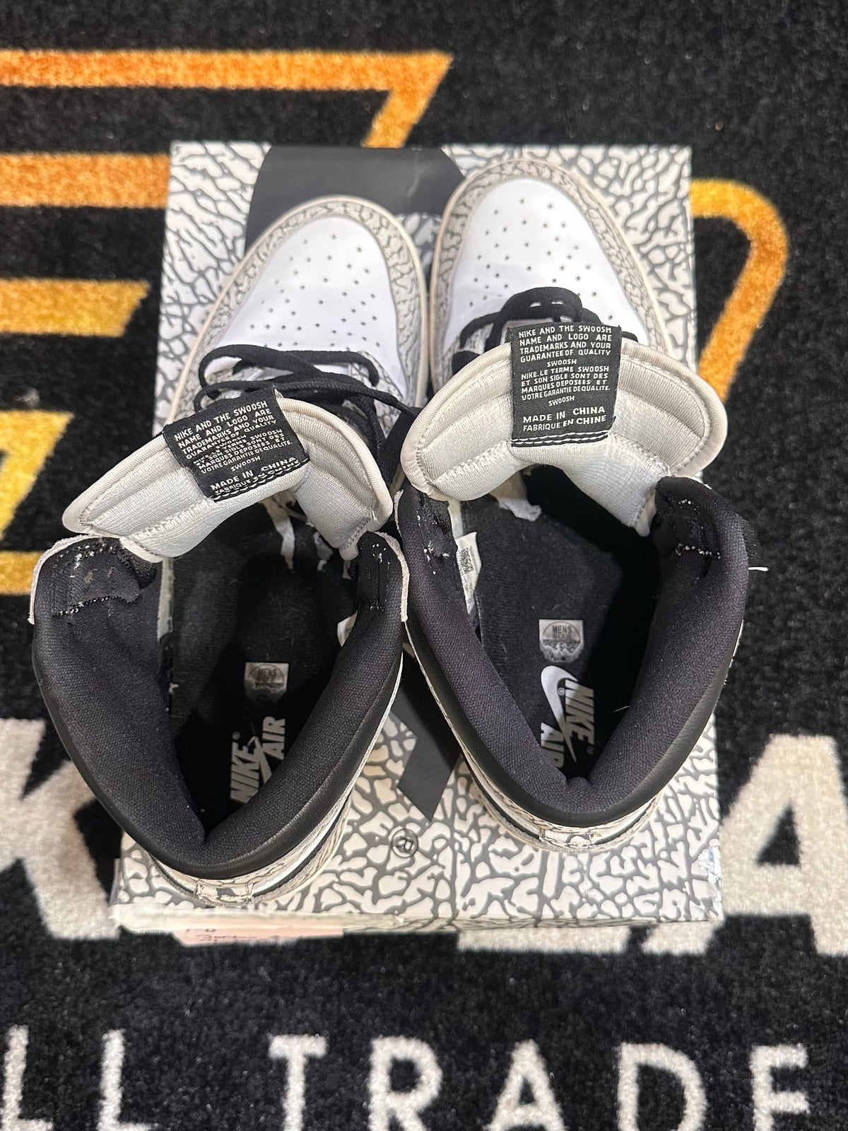 Jordan 1 Retro High OG White Cement