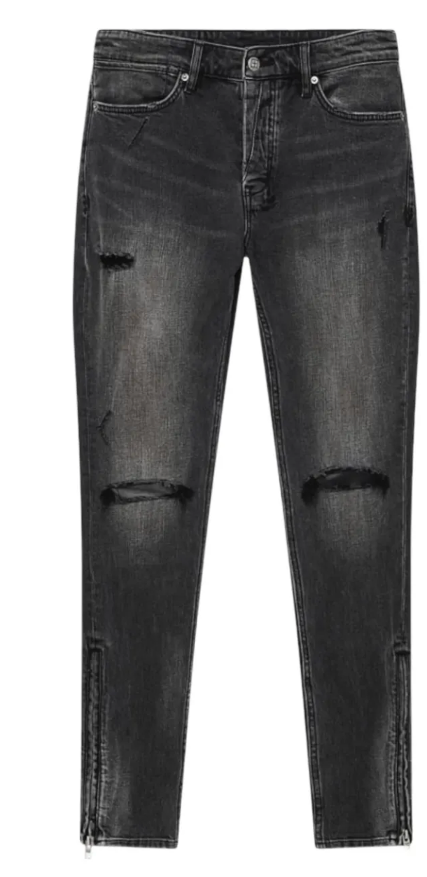Ksubi Van Winkle Ble Serenade Jean Charcoal