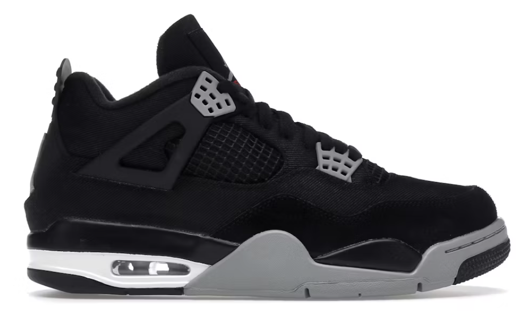 Jordan 4 Retro SE Black Canvas