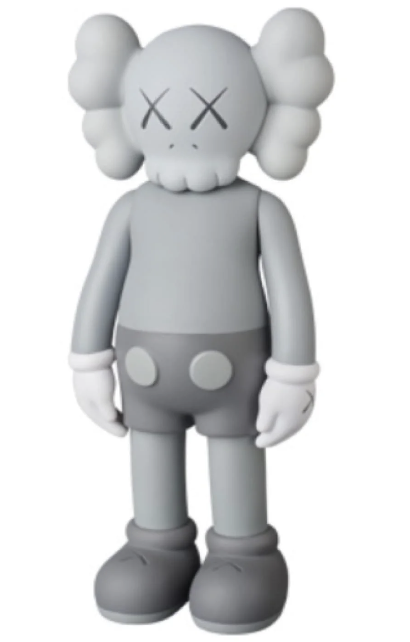 KAWS "Companion Open Edition" Vinyl Figure (Grey)