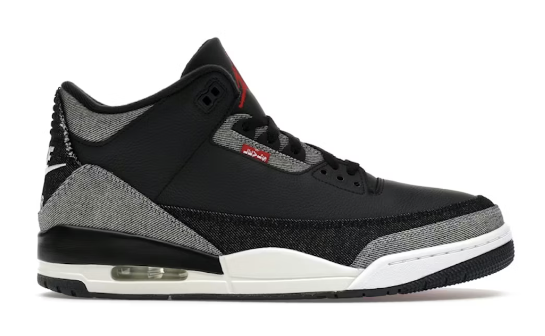 Air Jordan 3 X Levi "Black"
