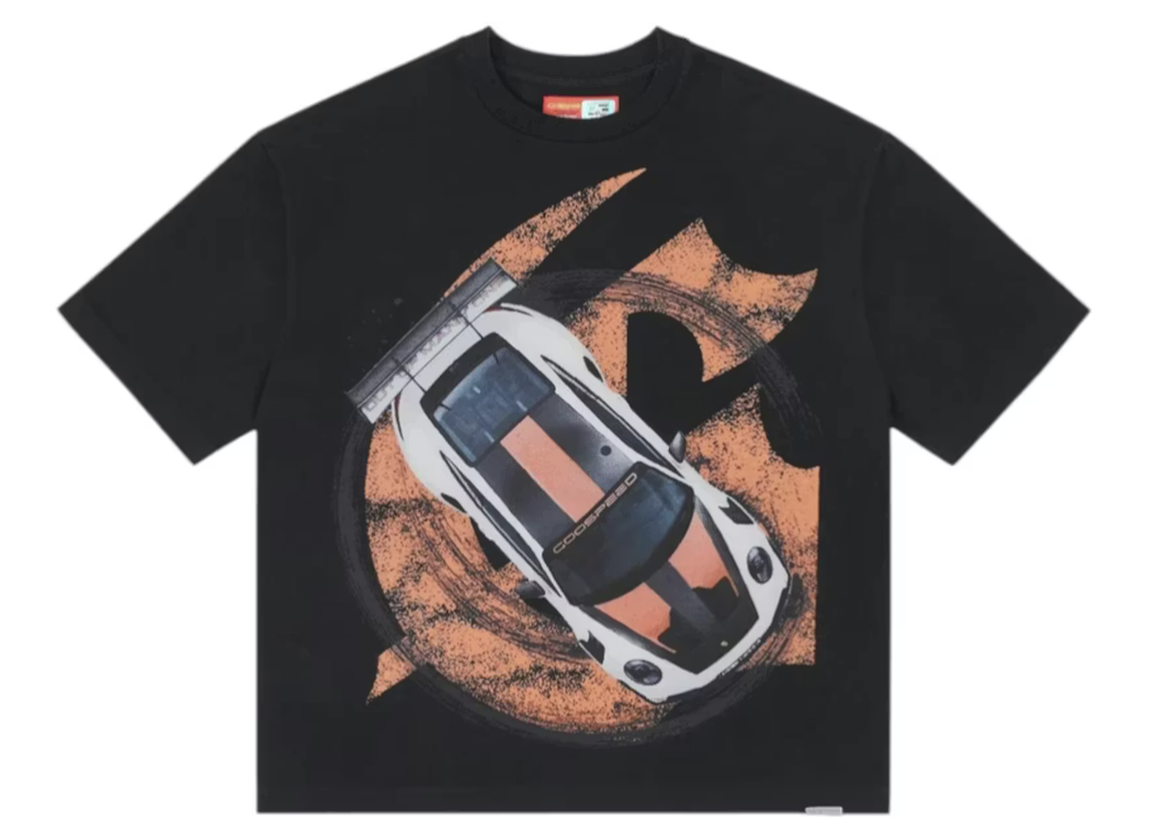 Godspeed "Track Mode Miami Superrun Boom" Tee Shirt (Black)