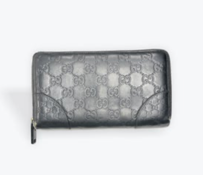 Gucci GG Signature Leather Wallet (Pre-Owned)