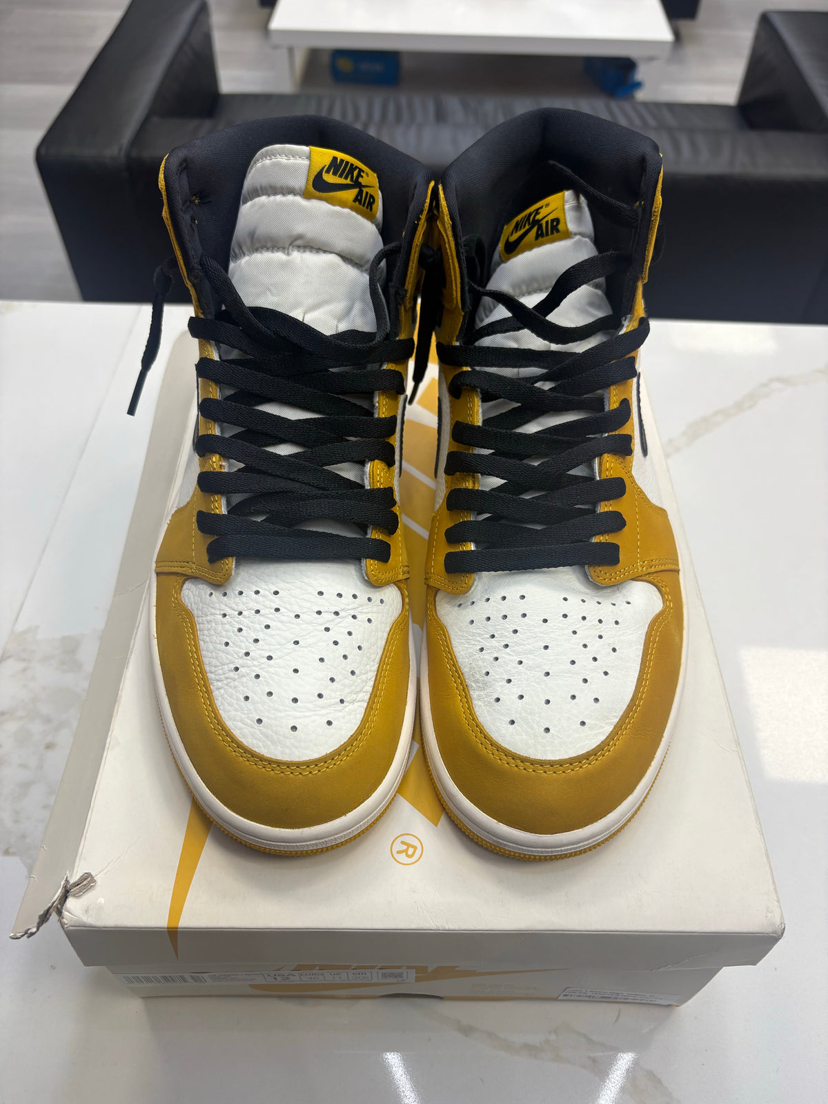 Jordan 1 Retro High Yellow Ochre