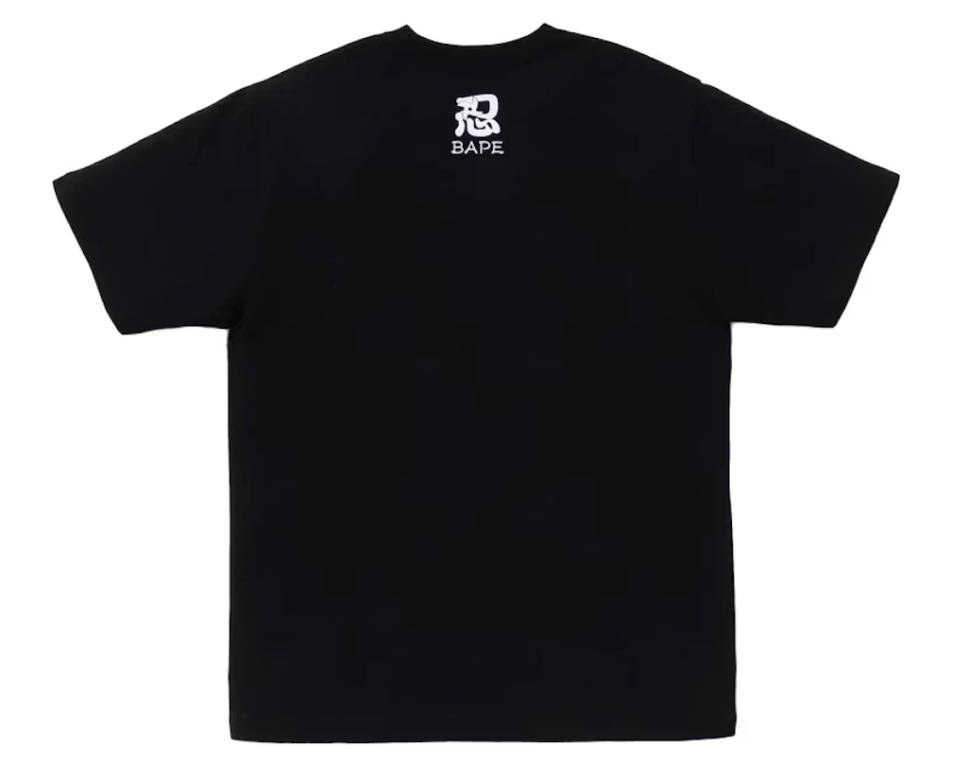 A Bathing Ape BAPE Ninja College Tee "Black" (SS23)