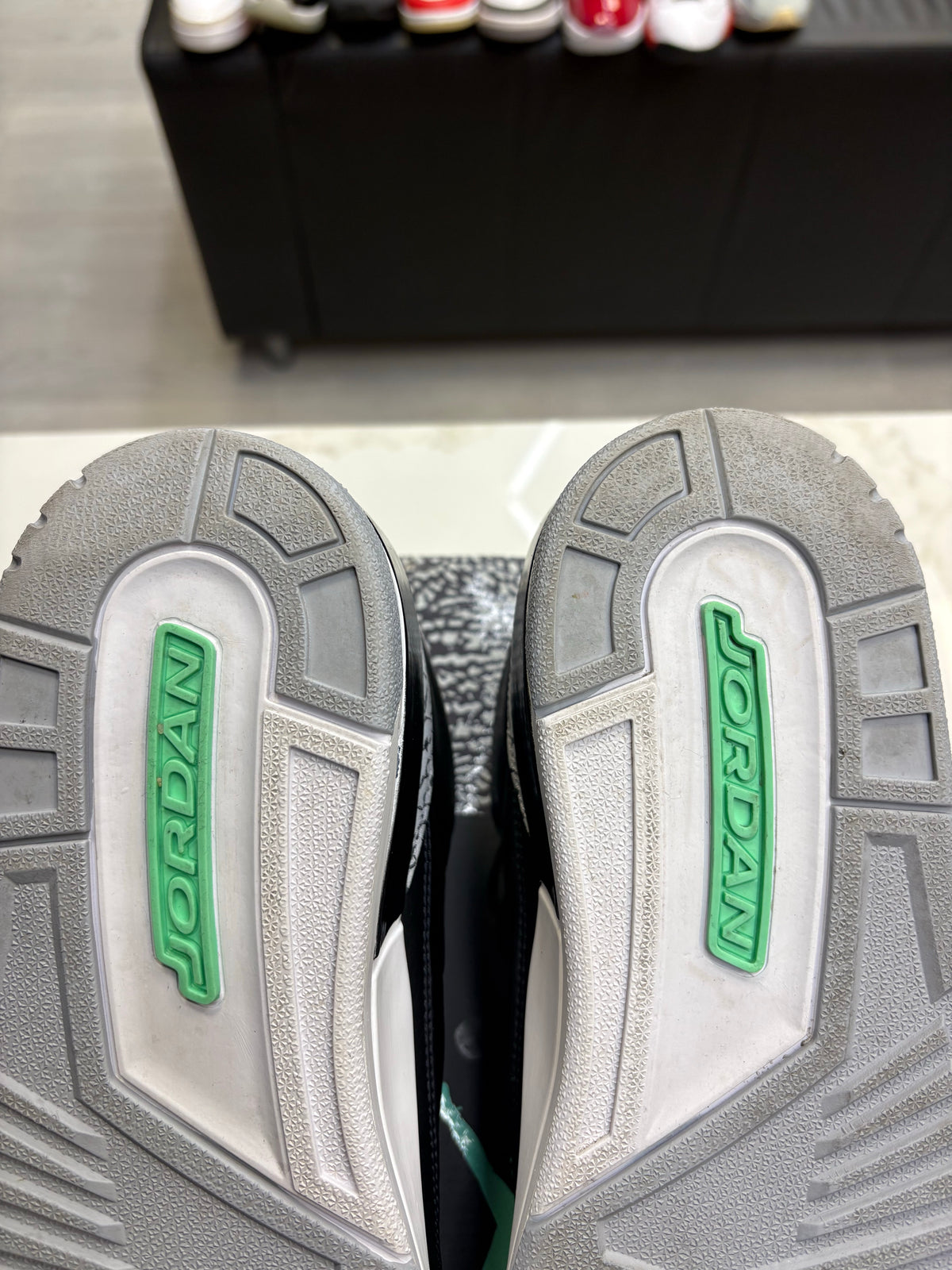 Jordan 3 Retro Green Glow
