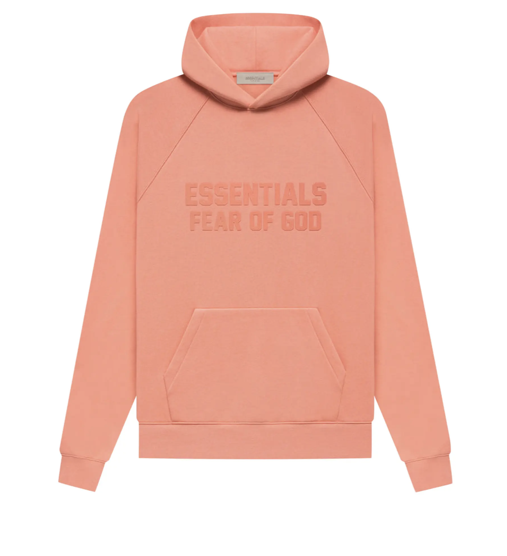 Fear of God Essentials Hoodie "Coral"
