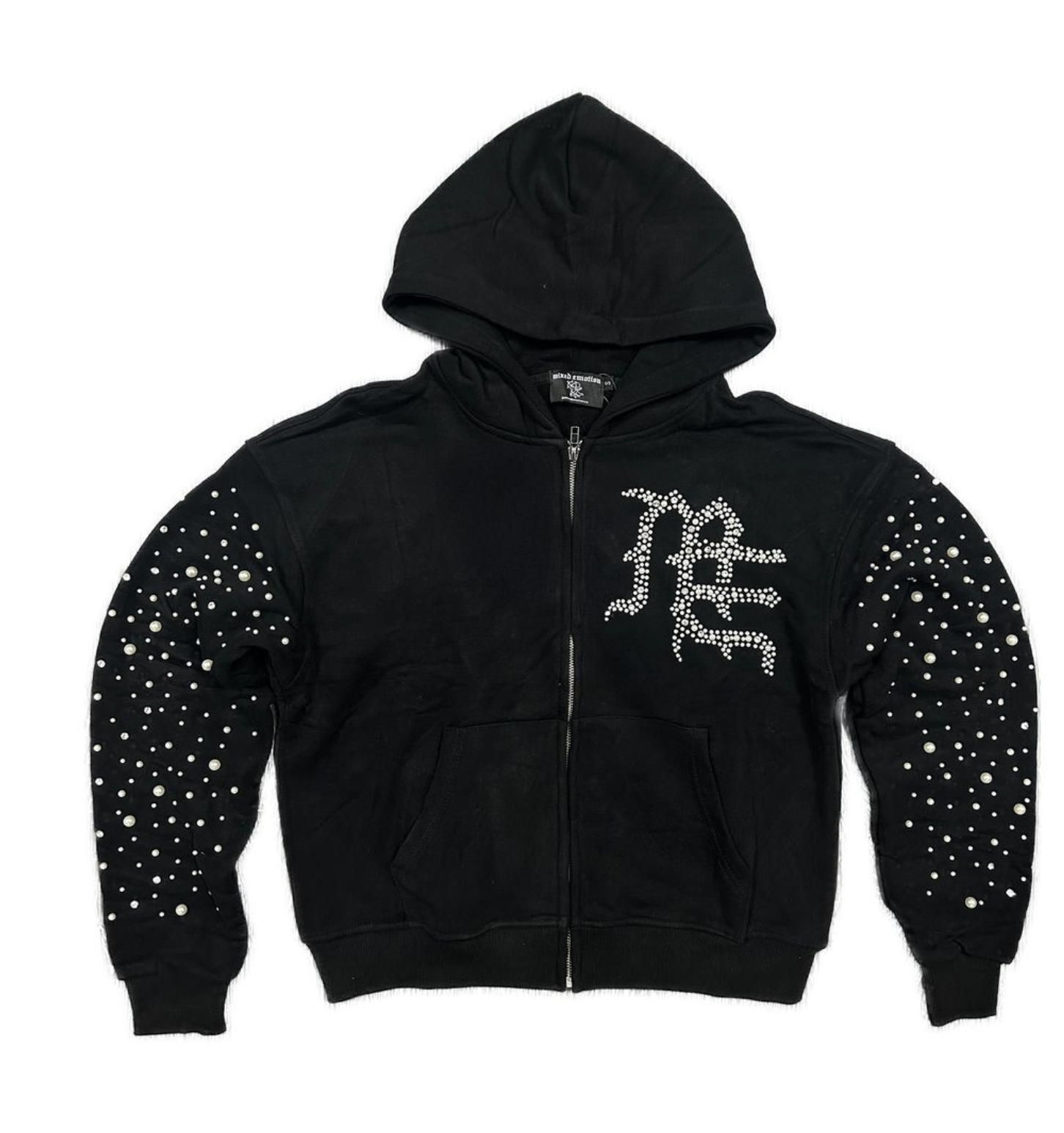Mixed Emotions Black ‘Pearl’ hoodie