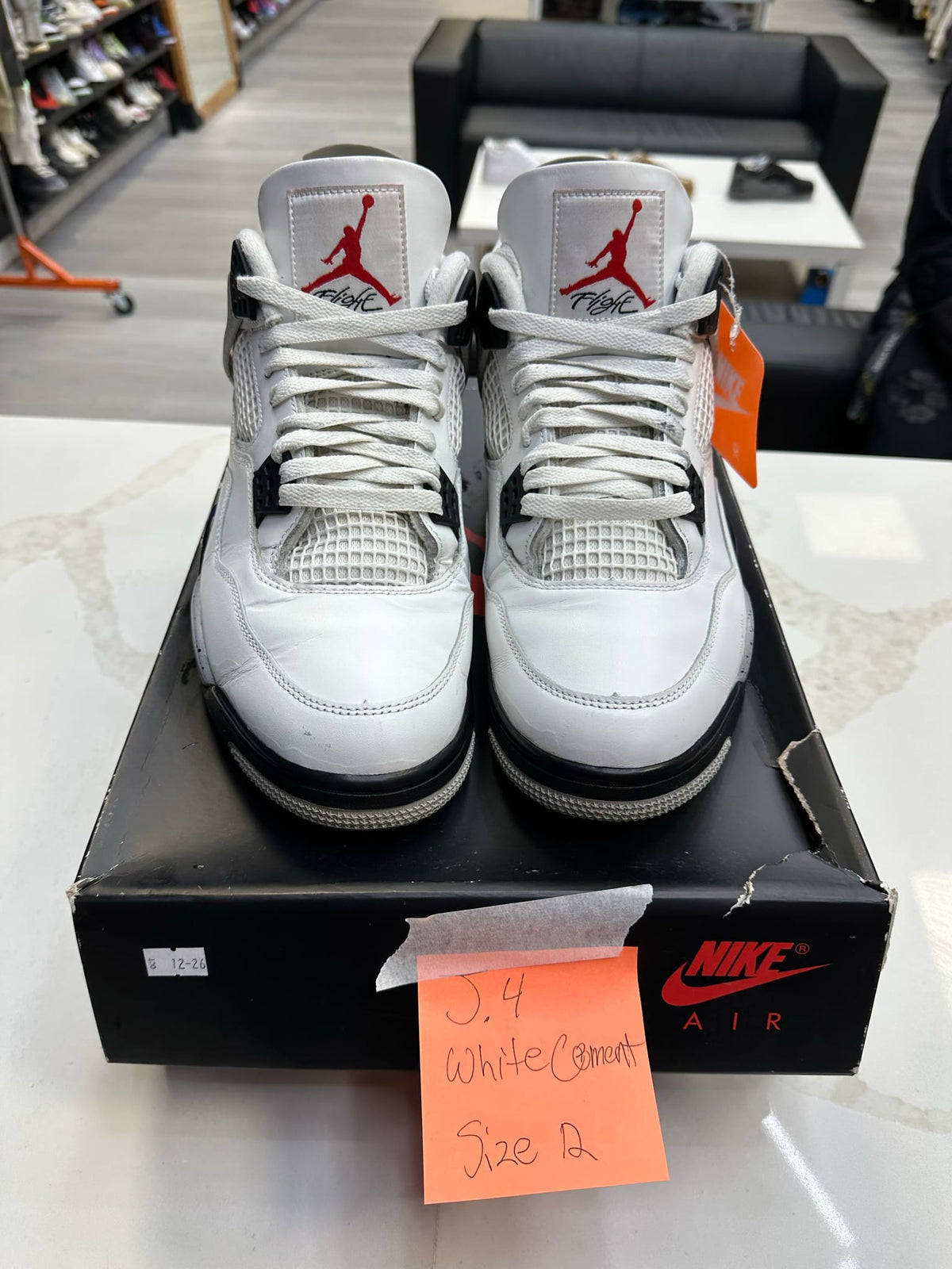 Jordan 4 Retro White Cement (2025)