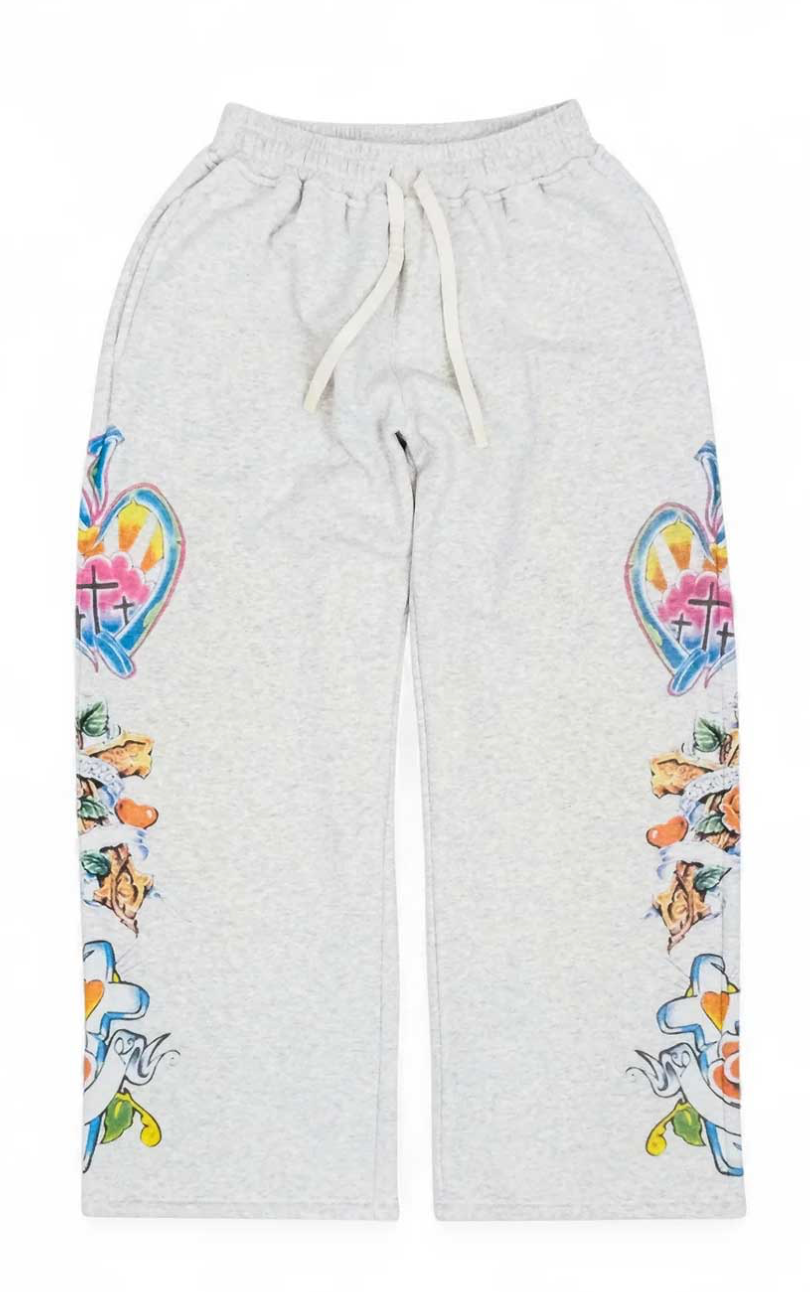 Righteous "Risen Kings" Sweatpants (Grey)