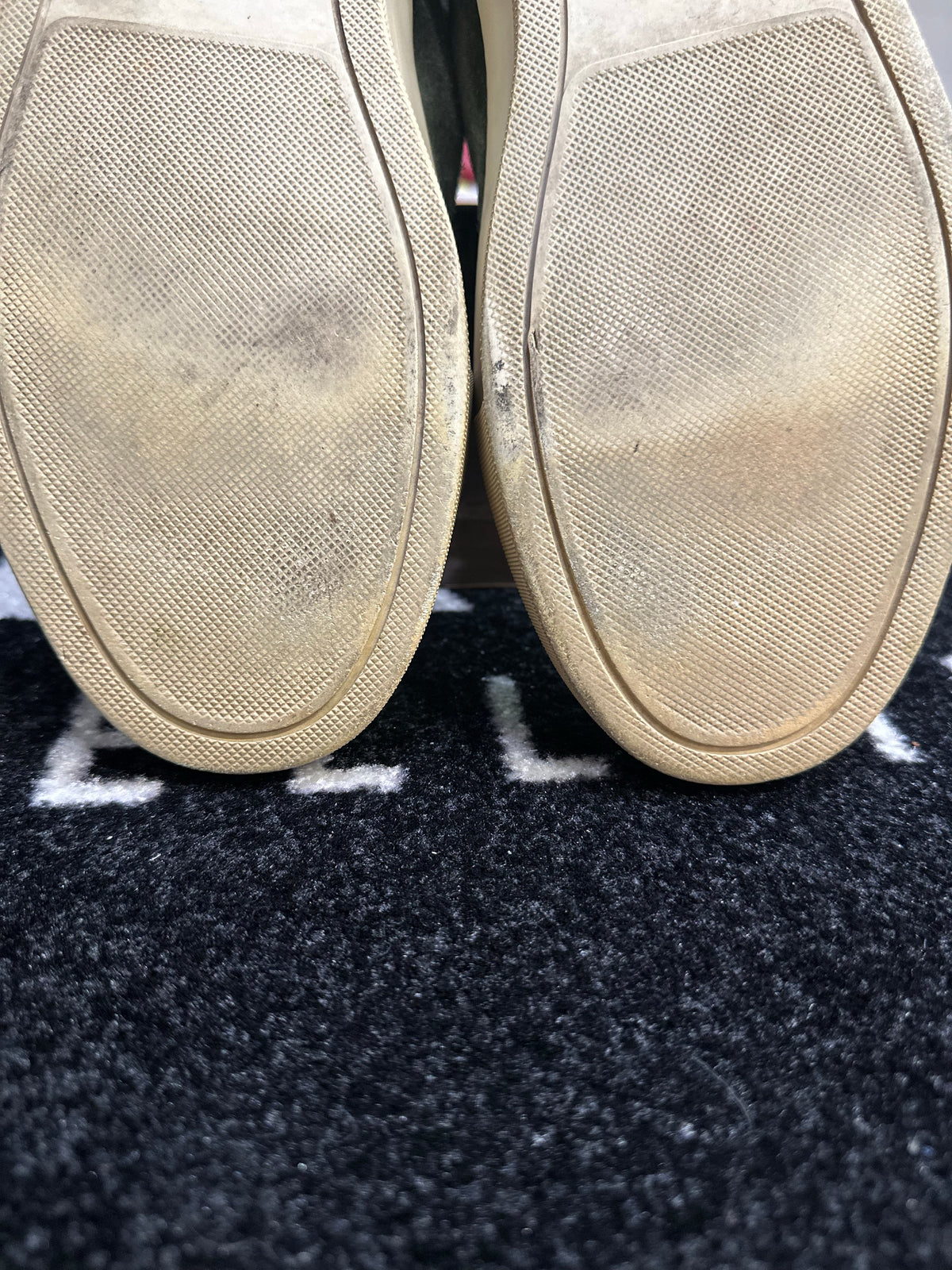 Archival Yves Saint Laurent (YSL) Avant Garde High-Top Sneaker “Green Leather”