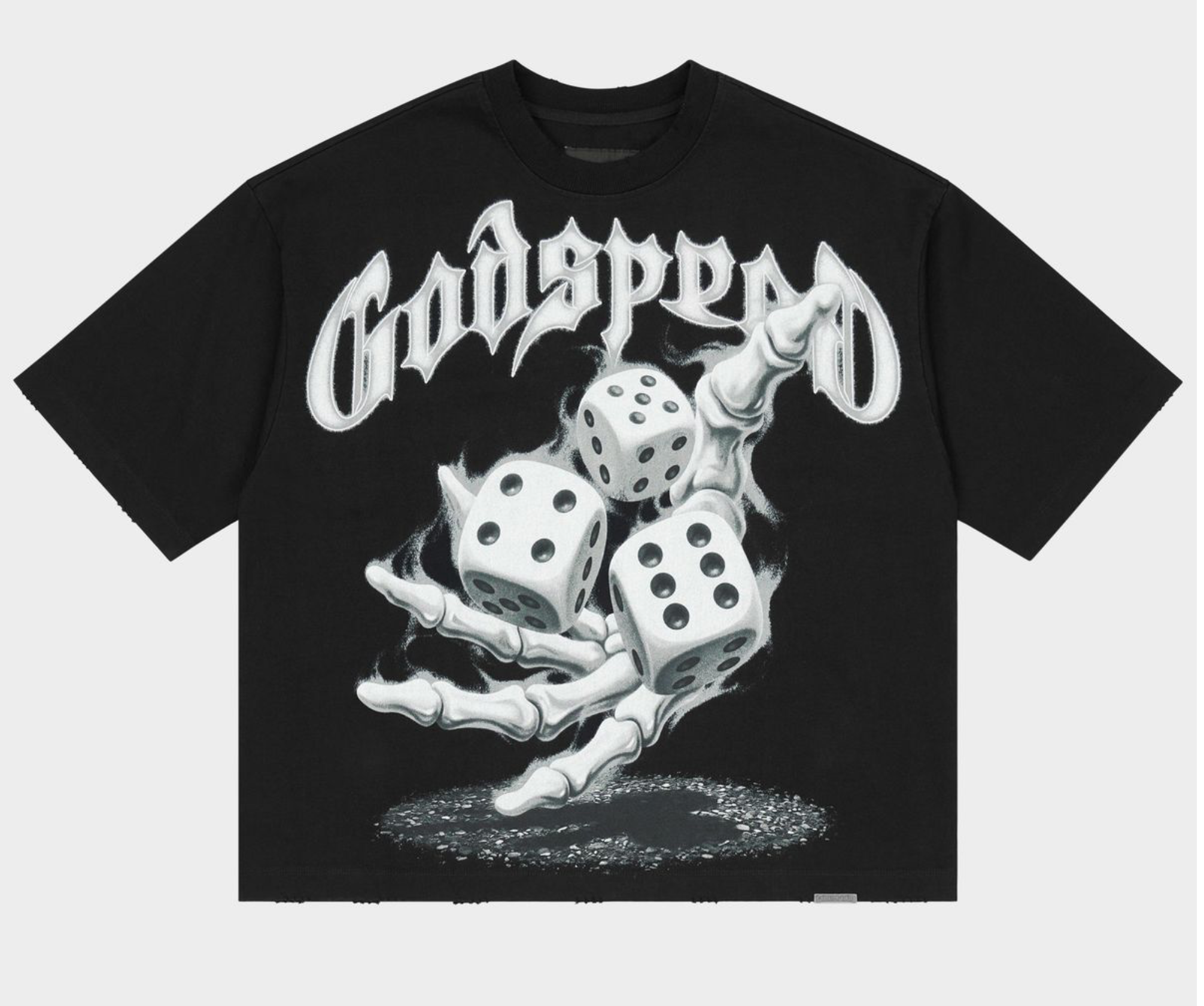 Godspeed "No Risk, No Reward" Tee Shirt (Black)