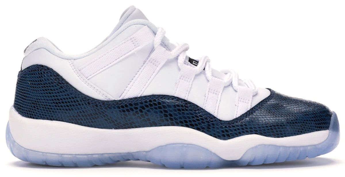 Jordan 11 Retro Low Snake Navy (2019) (GS)