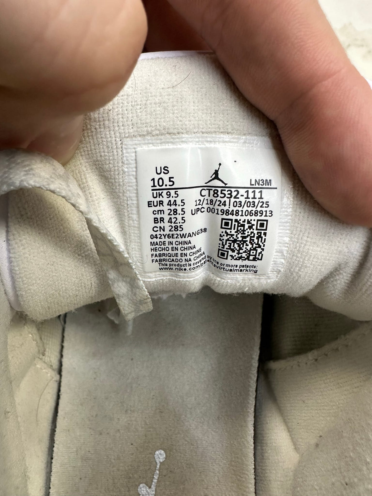 Jordan 3 Retro Pure Money (2025)
