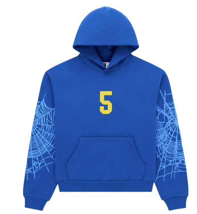 Sp5der Stadium Hoodie (Blue)