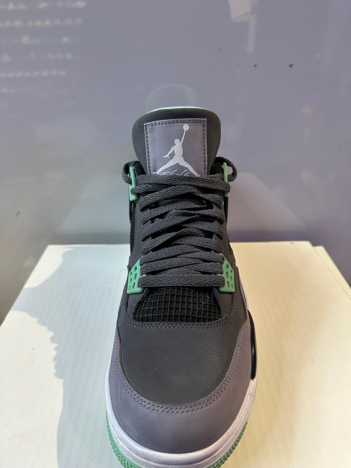 Jordan 4 Retro Green Glow
