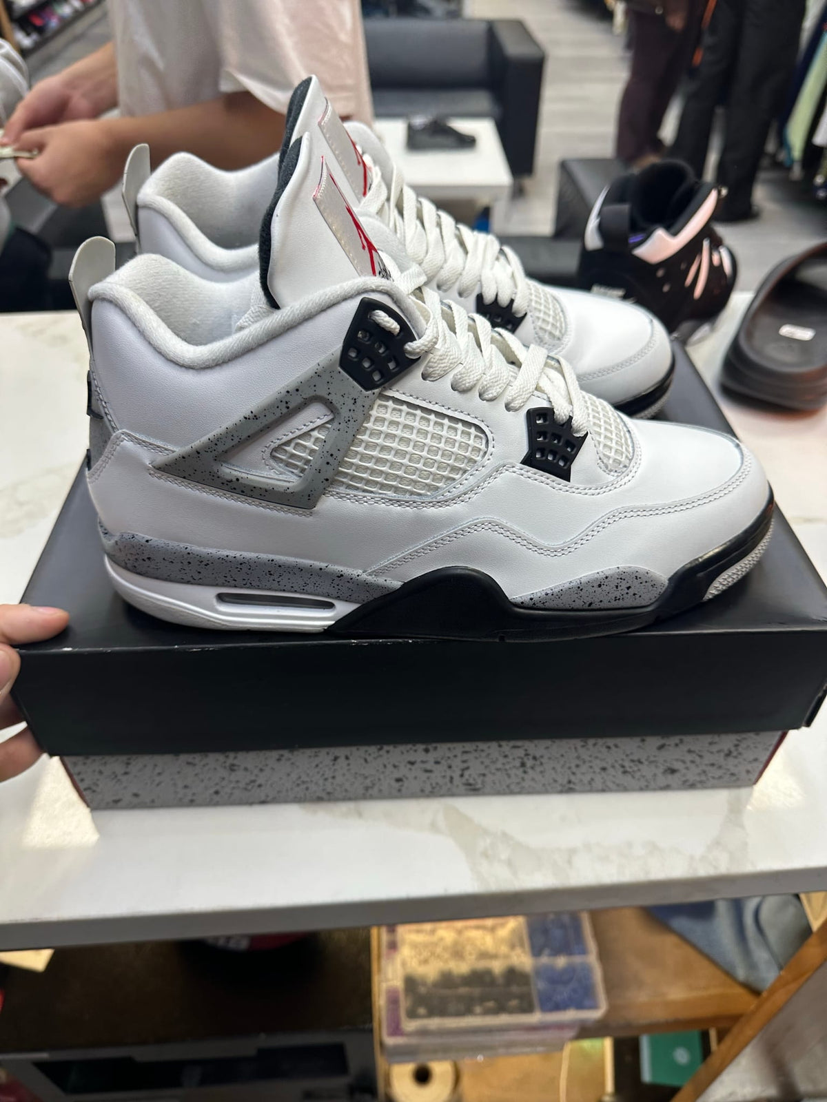 Jordan 4 Retro White Cement (2025)