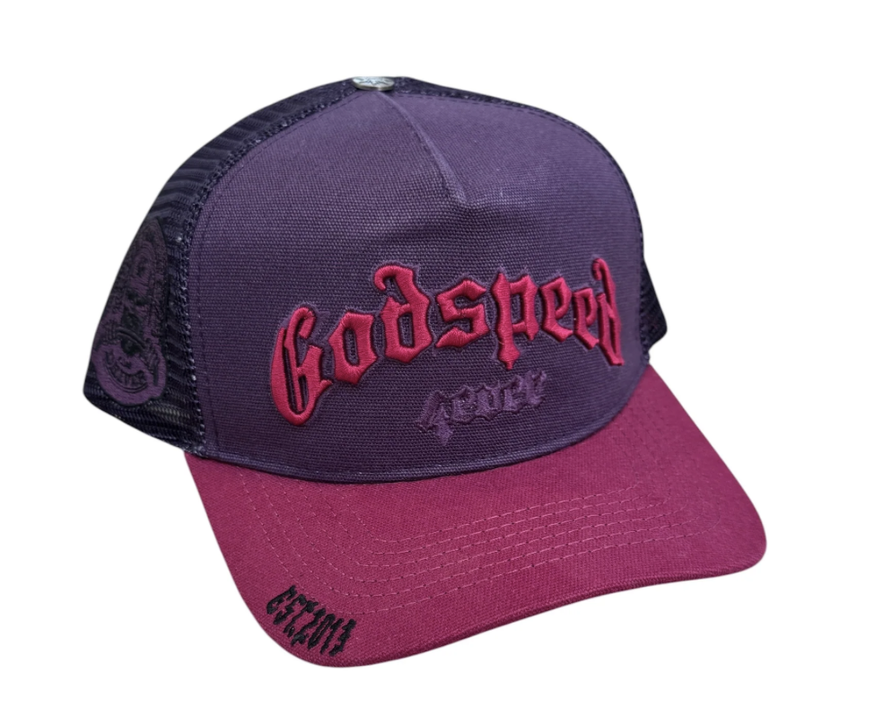 Godspeed "GS Forever" Trucker Hat (Purple Plum)