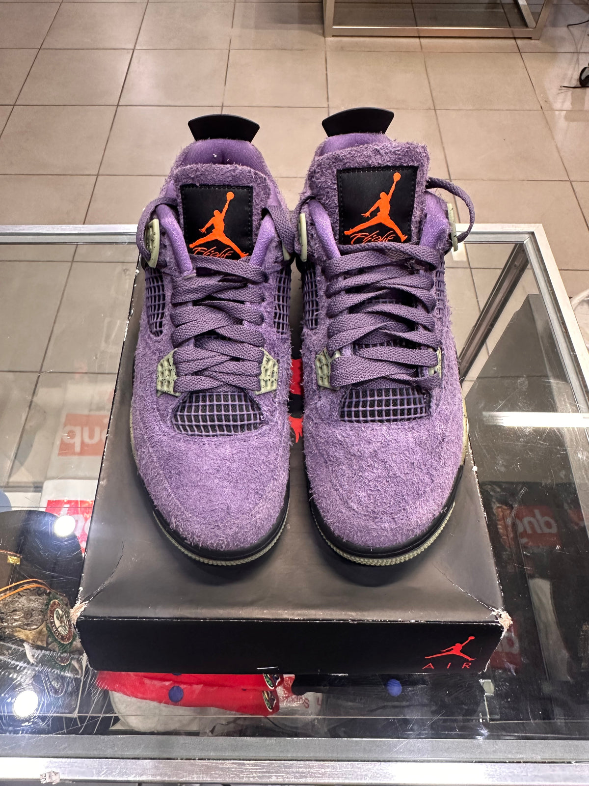 Jordan 4 Retro Canyon Purple (Women's)